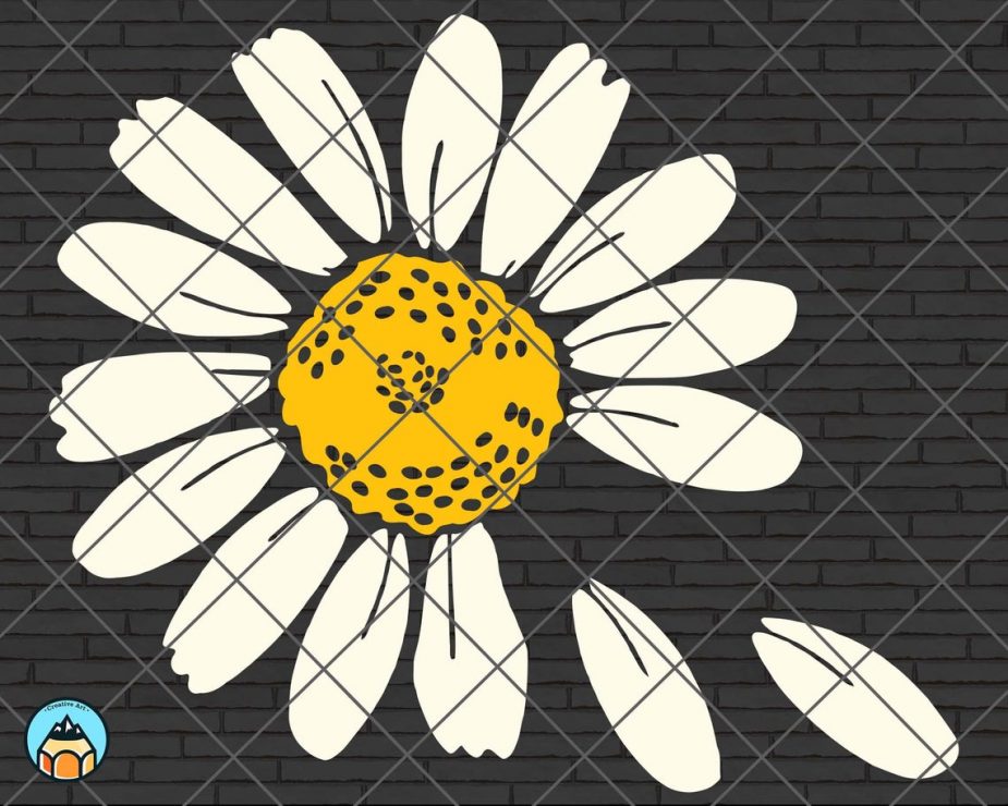 Daisy Flower SVG HotSVG