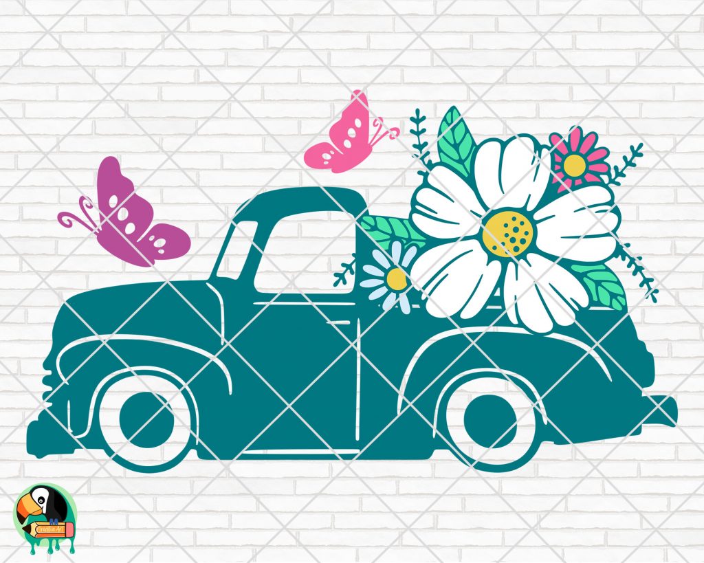 Free Free Truck With Sunflowers Svg 177 SVG PNG EPS DXF File