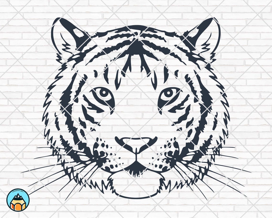 Tiger Face SVG HotSVG Com   Il 1140xN.2393176028 Dyu8 