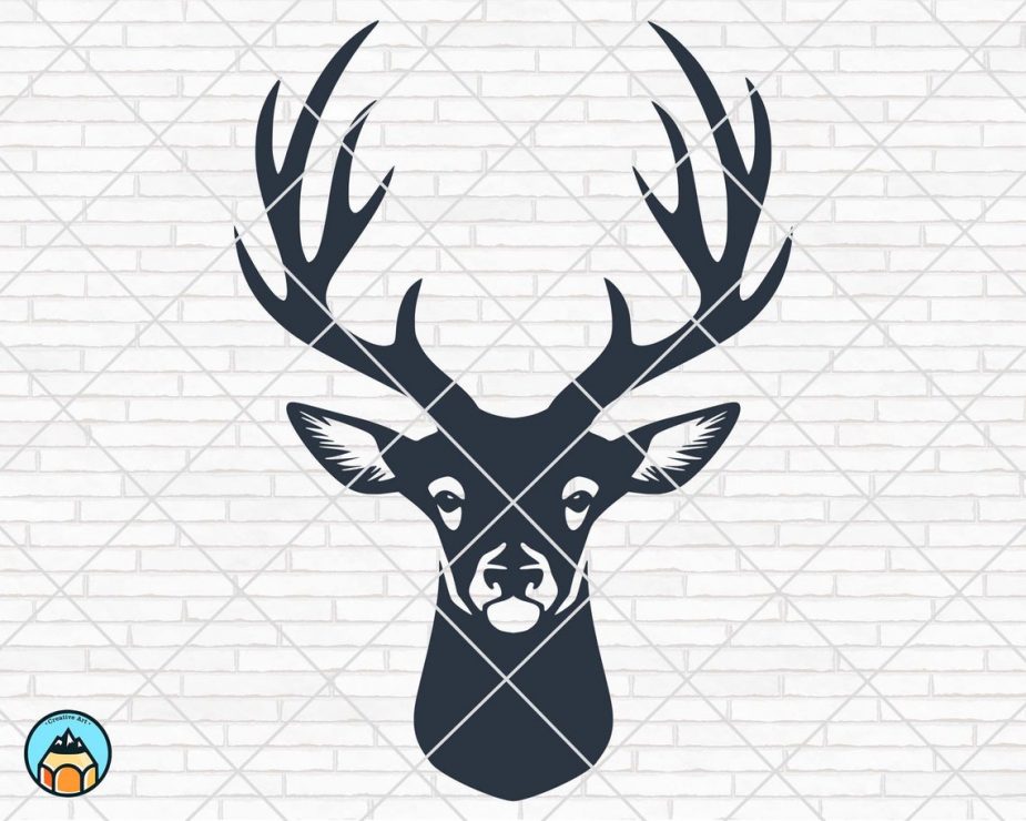 Deer Head SVG | HotSVG.com