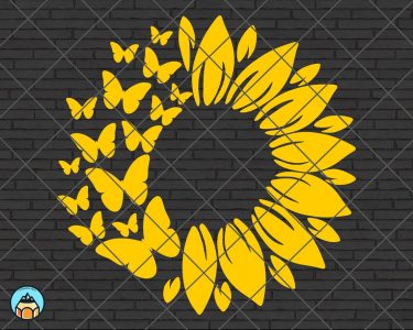 Free Free 230 Sunflower Butterfly Svg SVG PNG EPS DXF File
