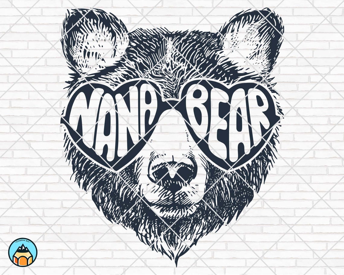 Nana Bear SVG | HotSVG.com