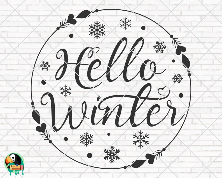 Hello Winter SVG – HotSVG.com