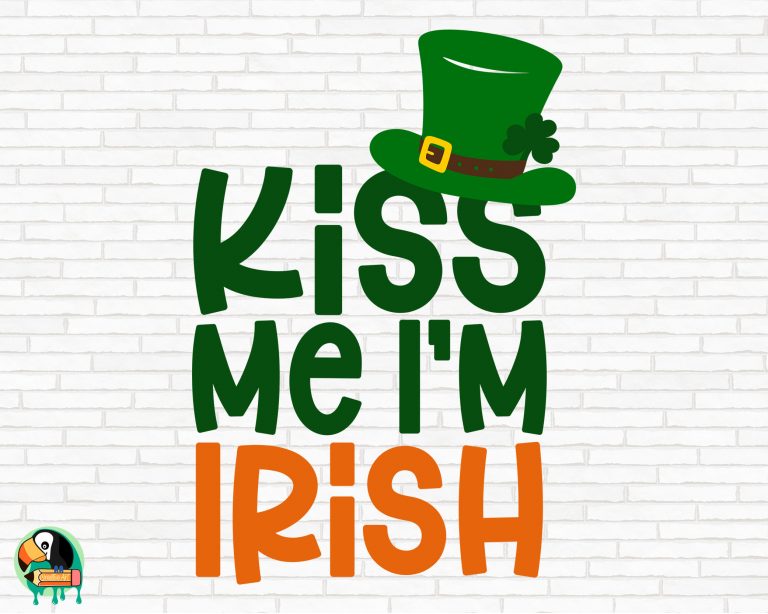 Free Kiss Me Im Irish Svg 